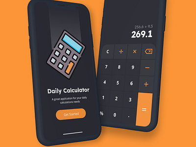 Daily UI 004 - "Calculator"