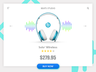 Product Page head phones product design product page web design