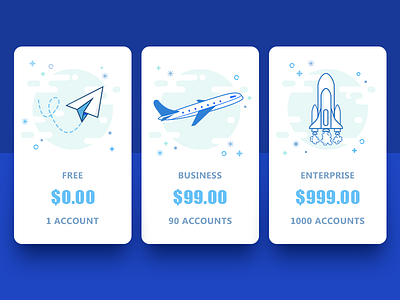 Pricing illustration plans price table prices pricing pricing list pricing table product design web deisgn web design