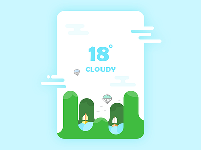 Weather app design cloudy illustration product design rainy weather weather reports weather widget widgets