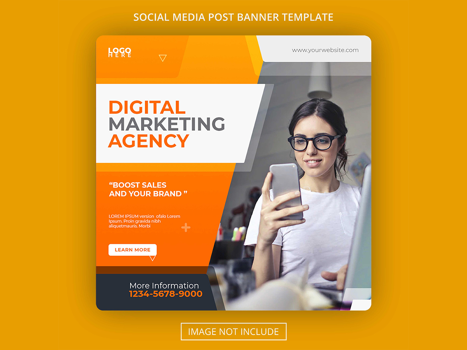 Social media banner template for Digital Marketing Agency Expert by ...