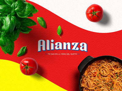 ALIANZA - PACKAGING branding food graphic design logotype packaging pasta spaghetti type typography wheat