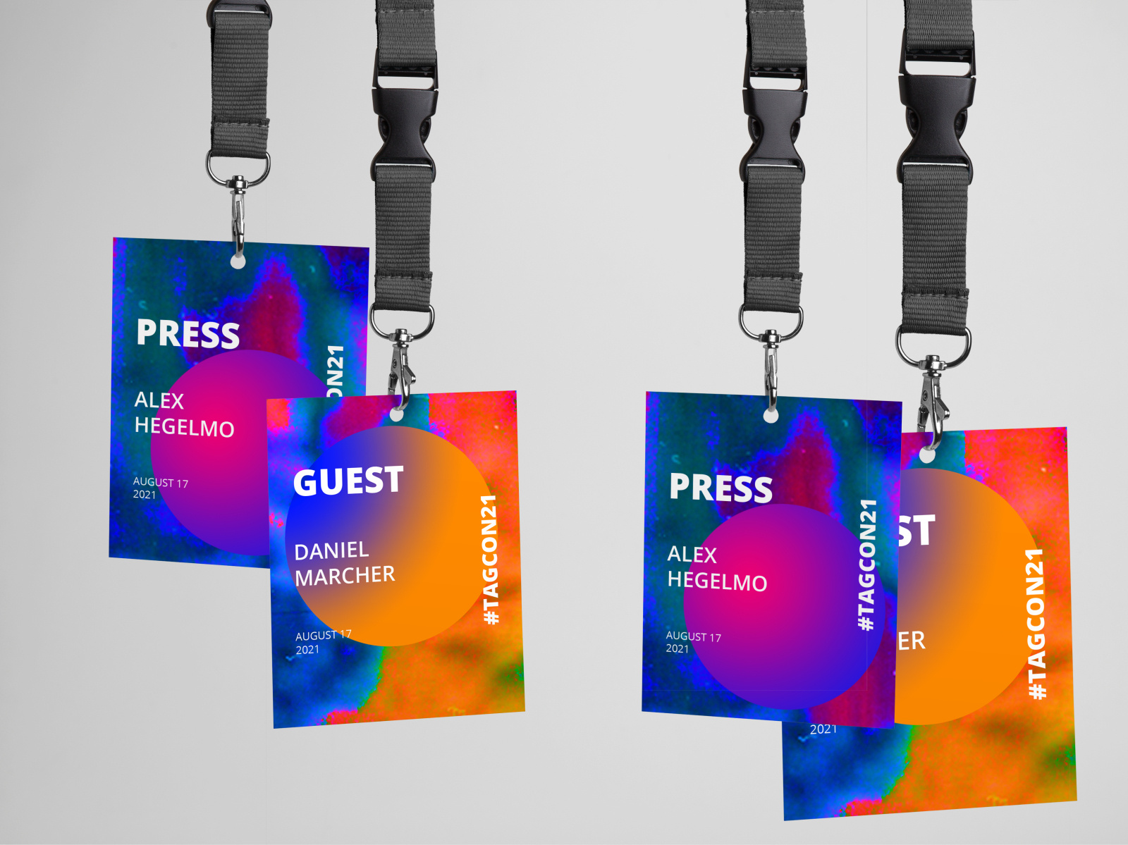 Event passes by Daniel M??sh on Dribbble
