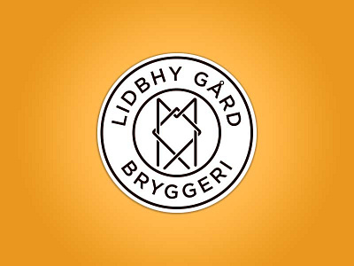 Lidbhy Gård beer brewery lidbhy lidbhy gård magnet