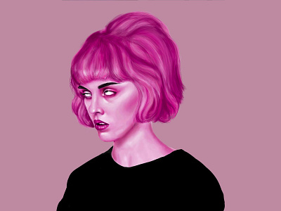 Pink design illustration