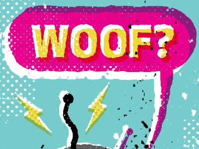 Woof illustration