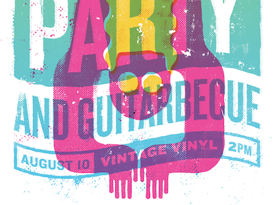 Pool Party Poster by Tyler Gross on Dribbble