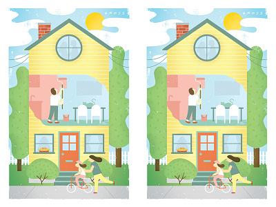 First Home editorial illustration