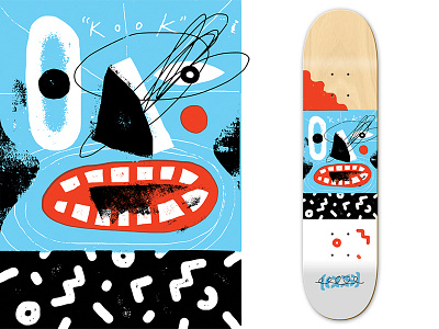 CCS Board Graphic color graphic illustration line pattern shape skateboard