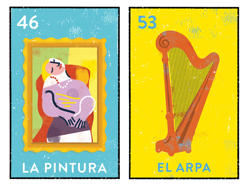 Kad Loteria oleh Tyler Gross di DribbbleKad Loteria oleh Tyler Gross di Dribbble  