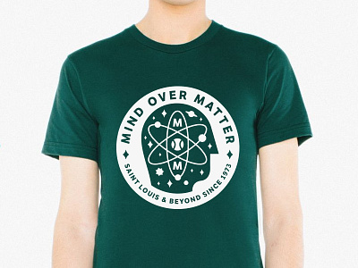 Mind Over Matter design illustration jersey logo shirt