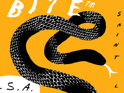 Snake Crop illustration snake texture