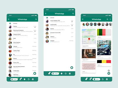 Whatsapp Redesign