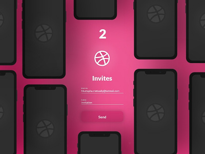 Dribbble Invites adobexd app critique design dribbble invitation invites ui useful ux