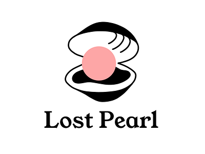 Lost Pearl Logo brand brand design branding logo logo design logodesign logos