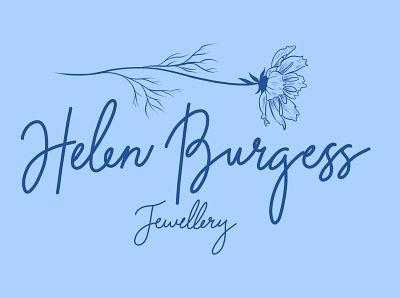 Helen Burgess Jewellery Logo brand brand design branding branding design logo logo design logodesign logos