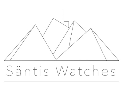 Säntis Watches logo idea 1