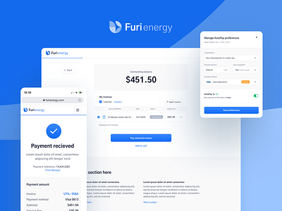 Payment Platform Design System & Dashboard