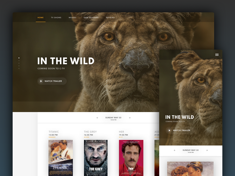 In The Wild by Cal Notman on Dribbble