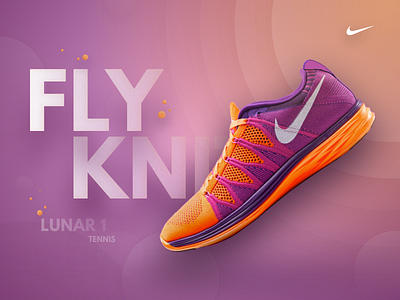 Fly Knit Lunar 1 card colour lunar new york nike orange shoe sports ui web