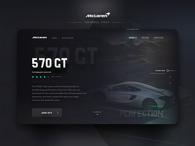 Mclaren 570 Gt black car card dark ferrari green lamborghini matte black mclaren supercar ui