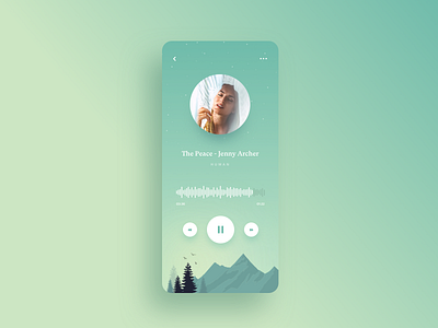 Peaceful Music Player