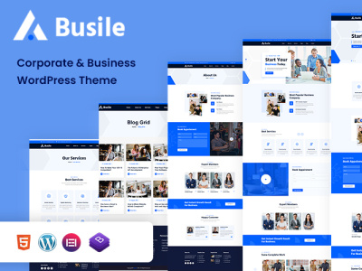 Corporate & business WordPress theme agency business companny consulting corporate design finance graphic design html illustration it landing multiperpose multipurpose psd softower technolo theme ui wordpress