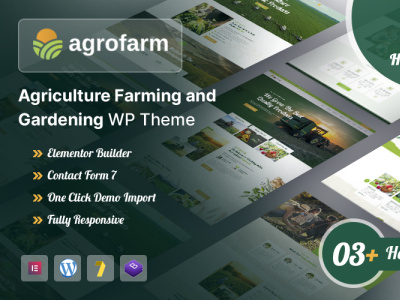 Best Agrofarm WP Theme agriculture business company cow factory farm food gerden gerdening organic shope