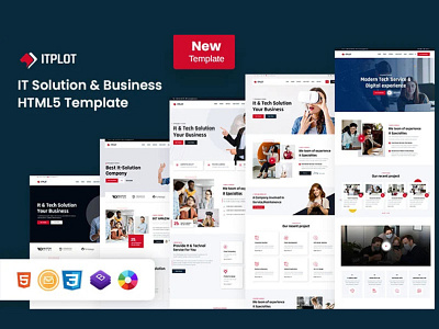 IT Solution Business Consulting HTML5 Template