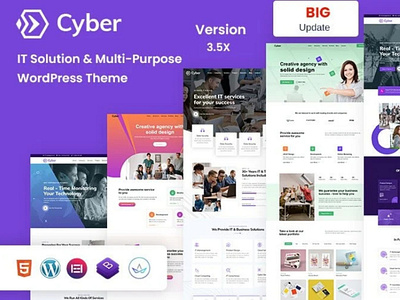 Cyber - IT Solutions & Multi-Purpose WordPress Theme