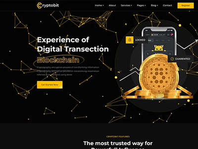 Cryptobit Crypto & Blockchain HTML5 Template