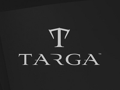 Logo design for Targa logo modern simple symbol