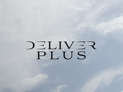 Wordmark logo for delivery company logo logodesign modern simple wordmark