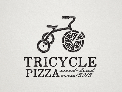 Logo design for Tricycle Pizza