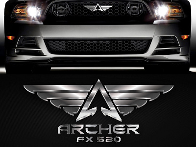 Logo for Mustang Concept Car Archer FX 520 (ver2)