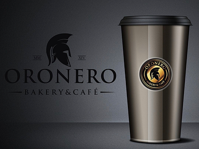 Logo for bakery&café bakery brand branding café coffee coffee cup helmet logo luxury modern