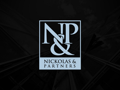 N&P Logo Initials implementation initials initials logo intertwining logo logodesign logos modern