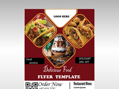 food flyer flyer flyer design graphic design illustration photoshop