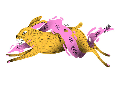 Rabbit character design design easter illustration illustrator nature nature illustration rabbit