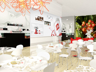 Illy Coffee Shop Product and Interior Design (concept) interior product