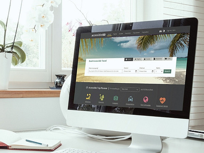 Accessiblego - UX/UI for the Accessible Travel Startup