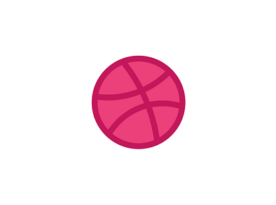 Hello Dribbble icon logo vector