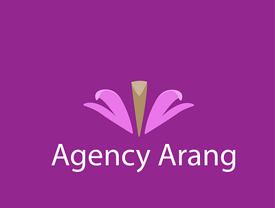 Creation of a logo. Agency Arang design icon illustration logo typography