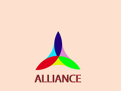 Alliance logo branding design icon illustration logo typography vector