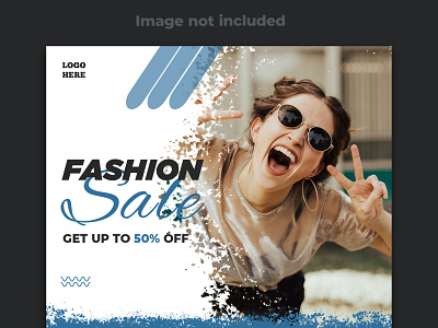 Fashion Sale Social Media Post 3d animation branding graphic design logo motion graphics ui