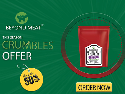 Web Banner for Beyond Meat