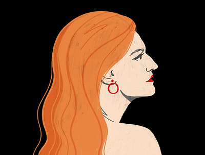 Dalida dalida digital drawing portrait singer