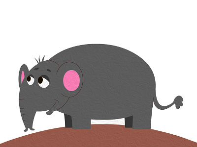 Elephant character design cute characters elephant game design