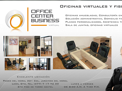 Office Center Business diseño editorial gráfico publicidad