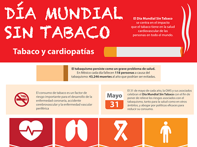 Día Mundial sin Tabaco dia diseño gráfico illustracion mundial tabaco